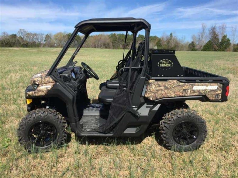 CanAm Defender Storage Rack, Rear Basket