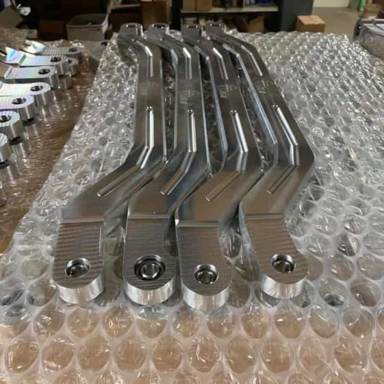 Polaris RZR XP Lower Radius Rods, High Clearance